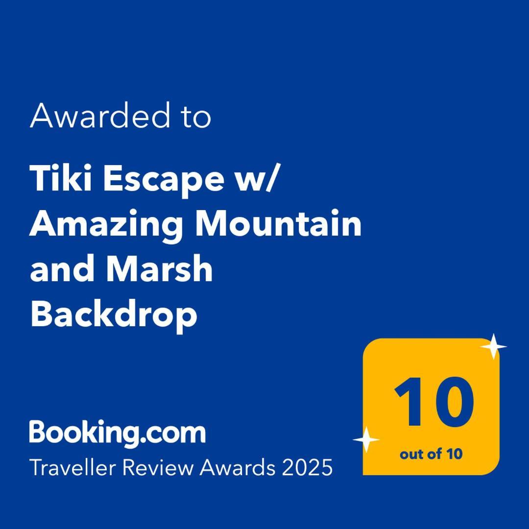 Tiki Escape W/ Amazing Mountain And Marsh Backdrop Βίλα Rockaway Beach Εξωτερικό φωτογραφία